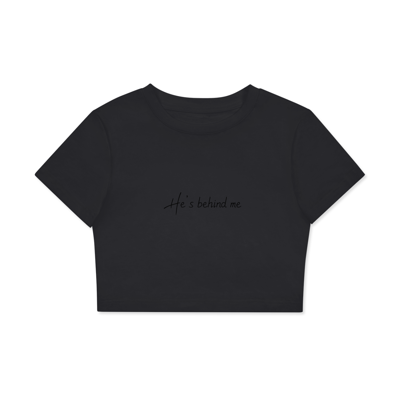 God don’t play Women's Fitted Crop Tee by Only Fire Fits RI