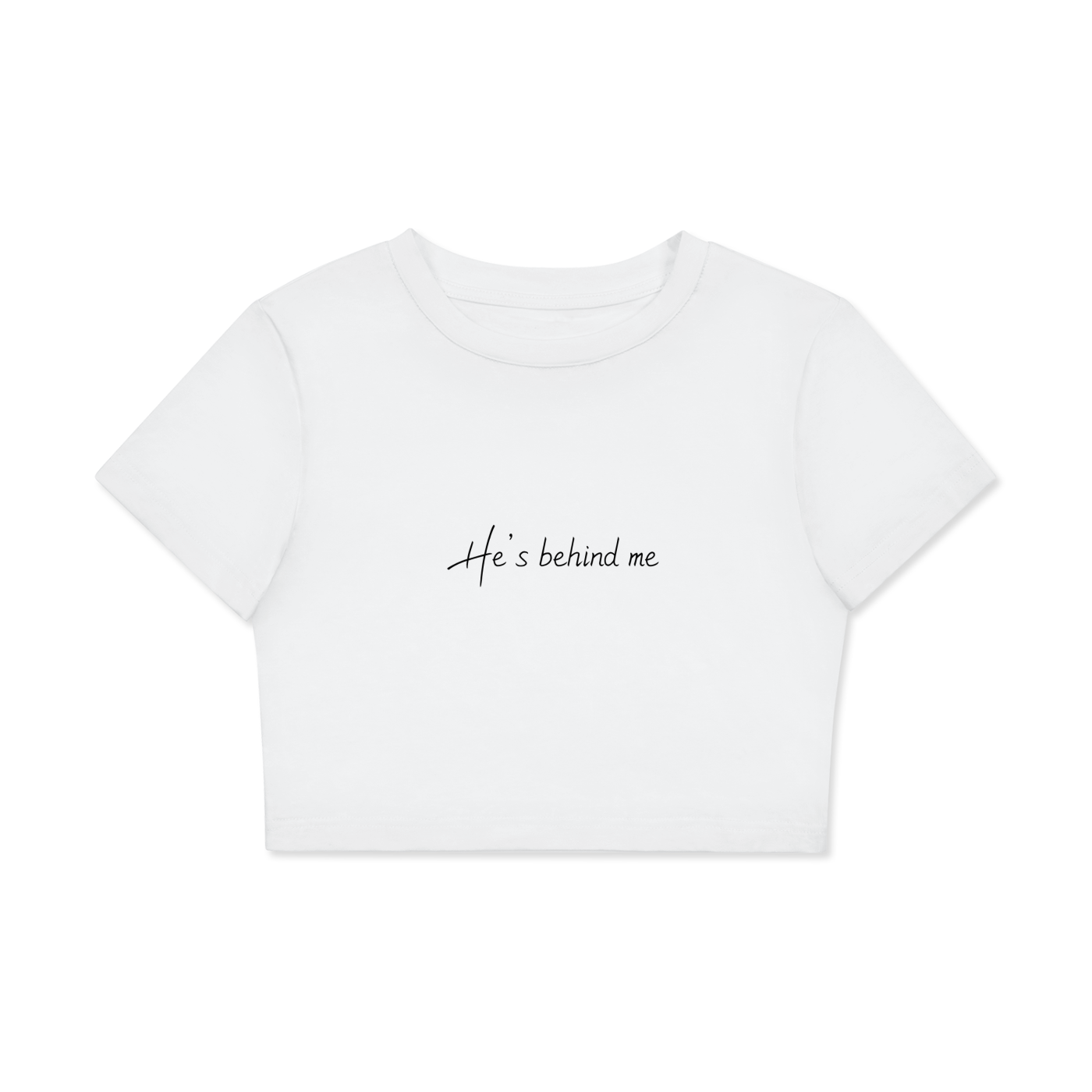 God don’t play Women's Fitted Crop Tee by Only Fire Fits RI
