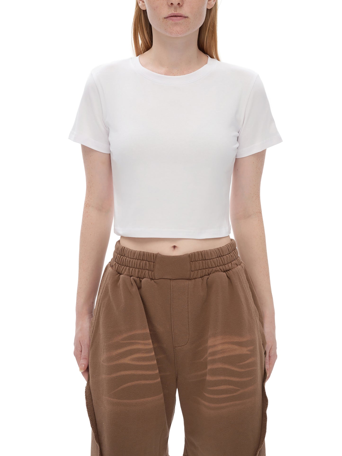 God don’t play Women's Fitted Crop Tee by Only Fire Fits RI