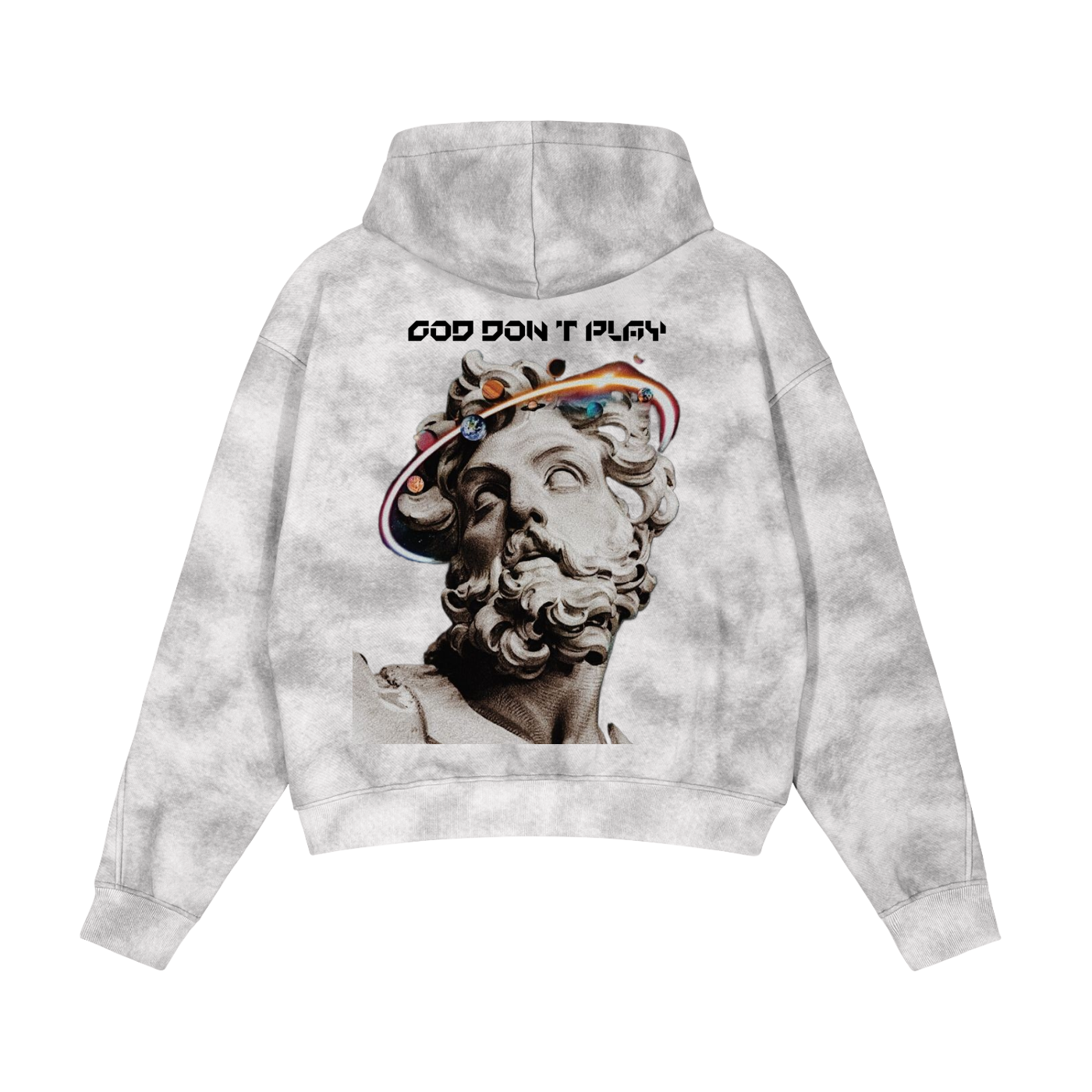 God Don’t play Zip-up Fleece Hoodie by Only Fire Fits RI