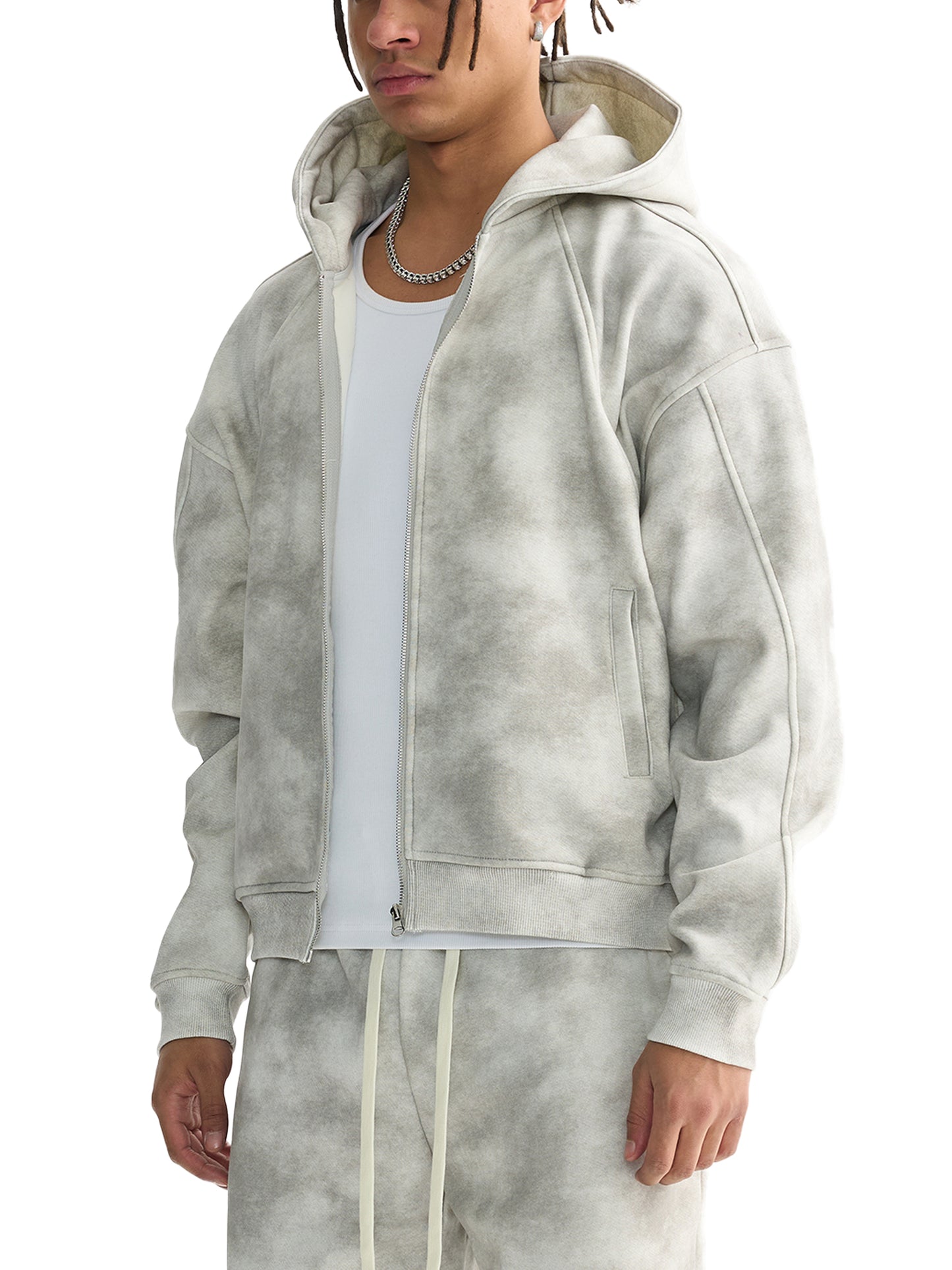 God Don’t play Zip-up Fleece Hoodie by Only Fire Fits RI